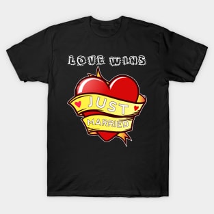 Love Wins, Love Wins design T-Shirt